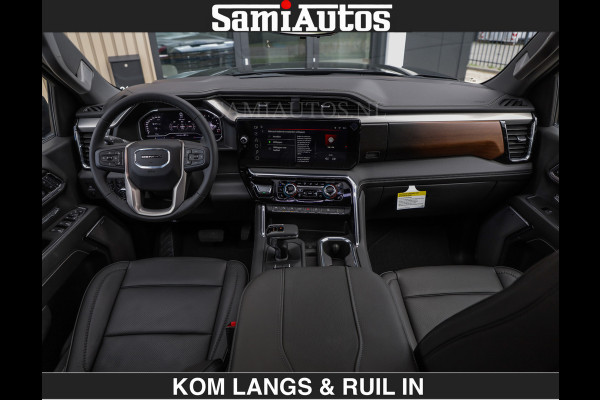 GMC Sierra DENALI | All-In Prijs | 6,2 V8 Full Option | De Meest Luxe Pick-Up in zijn Klasse | Comfortabele Dubbele Cabine met Royale 5 Zitplaatsen | BPM vrij | Nu Leverbaar uit Voorraad | Voorraad Nr 1539 | De specialist in Amerikaanse pick‑ups in Nederland en Europa.