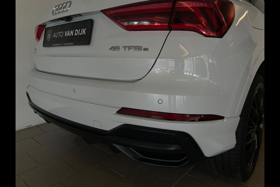 Audi Q3 45 TFSI e edition 245PK S-LINE AIRCO NAVI CRUISE PANO 20 INCH VELG STOELVERW NIEUWSTAAT