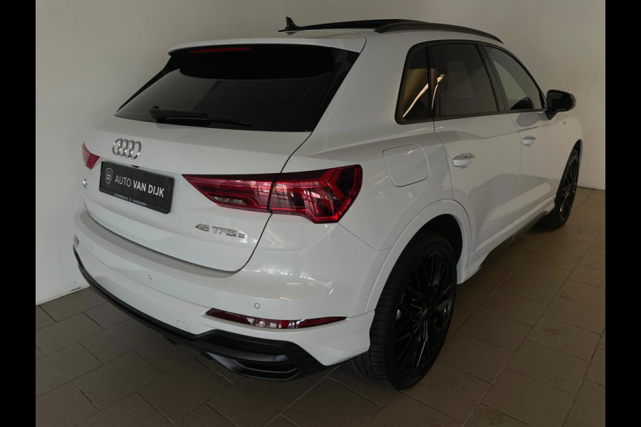 Audi Q3 45 TFSI e edition 245PK S-LINE AIRCO NAVI CRUISE PANO 20 INCH VELG STOELVERW NIEUWSTAAT