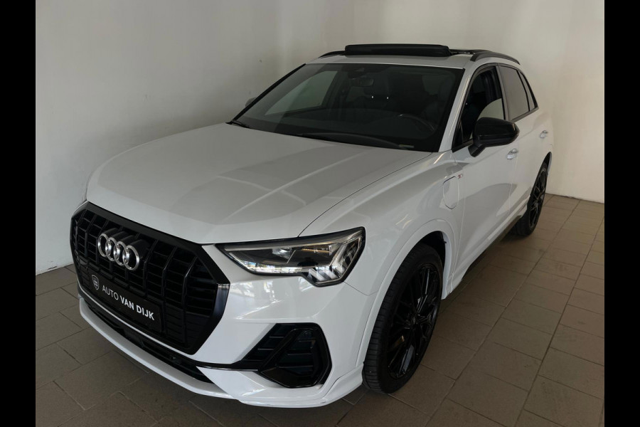 Audi Q3 45 TFSI e edition 245PK S-LINE AIRCO NAVI CRUISE PANO 20 INCH VELG STOELVERW NIEUWSTAAT