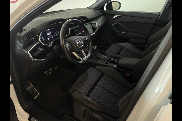 Audi Q3 45 TFSI e edition 245PK S-LINE AIRCO NAVI CRUISE PANO 20 INCH VELG STOELVERW NIEUWSTAAT