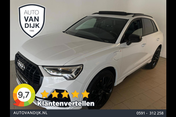 Audi Q3 45 TFSI e edition 245PK S-LINE AIRCO NAVI CRUISE PANO 20 INCH VELG STOELVERW NIEUWSTAAT