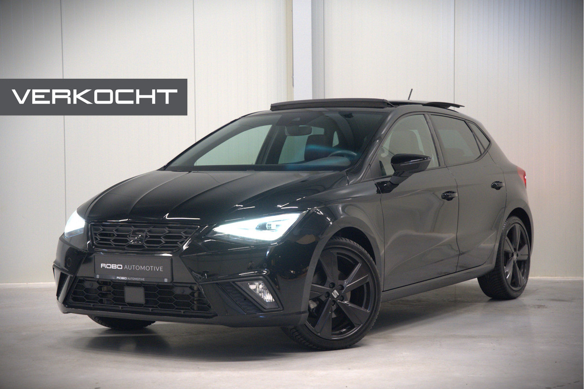 Seat Ibiza 1.5 TSI FR Business Intense Plus | Panoramadak | Stoelverwarming | Apple Carplay | Adaptive Cruise Control | Camera | Navigatie | Ambiance Verlichting | Parkeersensoren | DAB | Digitale Tellers | Dealer Onderhouden