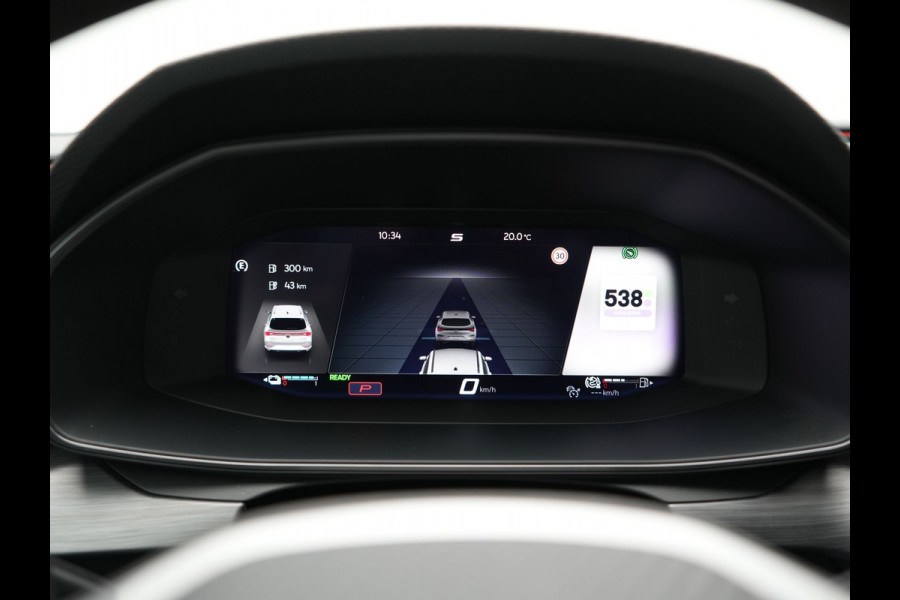 CUPRA Leon Sportstourer 1.4 e-Hybrid PHEV 245pk Dealer O.H | Trekhaak | Adaptive Cruise | Sportstoelen & Stuur Verwarmd | Apple Carplay | Sfeerverlichting | Keyless | Virtual | Navigatie | DAB | 19"L.M |