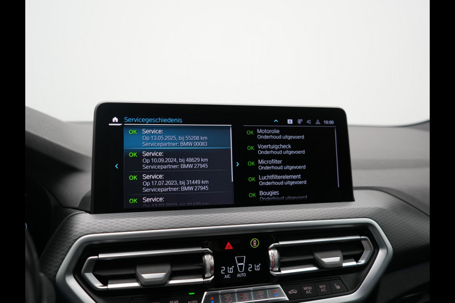 BMW X3 xDrive30e M Sport PHEV 293pk Dealer O.H | Trekhaak Af Fabriek | Camera | Cruise Control | Lederen Sportstoelen Verwarmd | Sfeerverlichting | Apple Carplay | Navigatie | Virtual | DAB | 19"L.M | Plug In Hybrid |