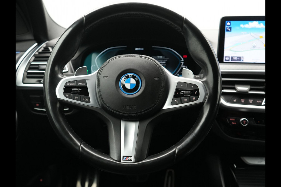 BMW X3 xDrive30e M Sport PHEV 293pk Dealer O.H | Trekhaak Af Fabriek | Camera | Cruise Control | Lederen Sportstoelen Verwarmd | Sfeerverlichting | Apple Carplay | Navigatie | Virtual | DAB | 19"L.M | Plug In Hybrid |