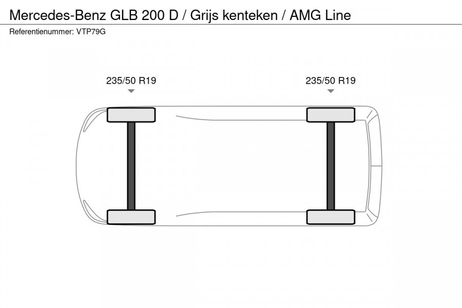Mercedes-Benz GLB 200 d / Grijs kenteken / AMG Line