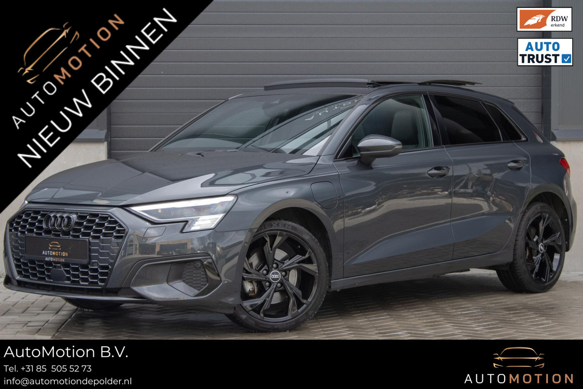 Audi A3 Sportback 40 TFSIe Sline Edition PANO MEMORY B&O CAMERA MATRIX SFEER ACC