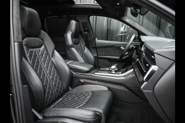Audi Q7 4.0 TFSI SQ7 quattro Panoramadak | Keramische Remmen | Alcantara Hemel | Carbon Interieur | B&O | HUD | Luchtvering | Stoelverwarming V+A | Camera | Ambiance Interieur | Stuurverwarming | Achterasbesturing |