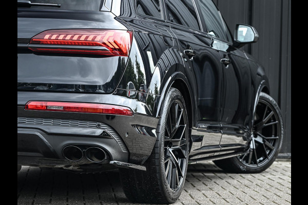 Audi Q7 4.0 TFSI SQ7 quattro Panoramadak | Keramische Remmen | Alcantara Hemel | Carbon Interieur | B&O | HUD | Luchtvering | Stoelverwarming V+A | Camera | Ambiance Interieur | Stuurverwarming | Achterasbesturing |