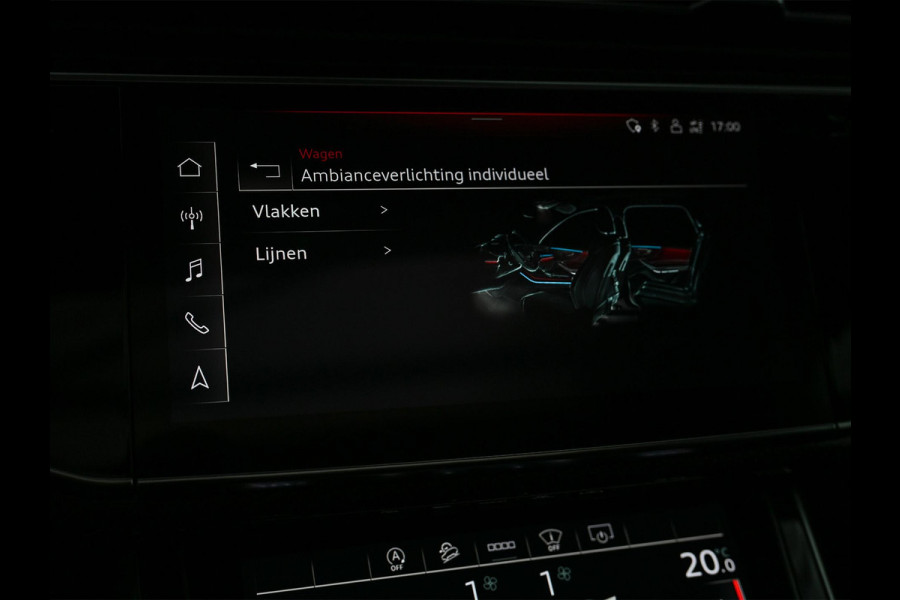Audi Q7 4.0 TFSI SQ7 quattro Panoramadak | Keramische Remmen | Alcantara Hemel | Carbon Interieur | B&O | HUD | Luchtvering | Stoelverwarming V+A | Camera | Ambiance Interieur | Stuurverwarming | Achterasbesturing |