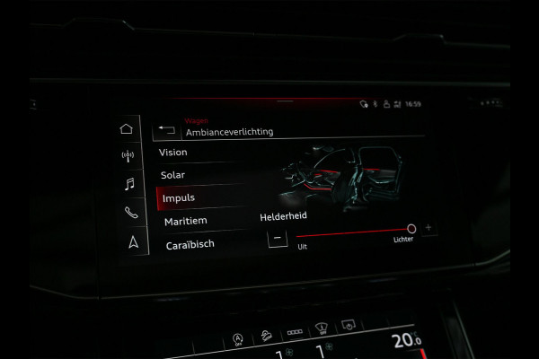 Audi Q7 4.0 TFSI SQ7 quattro Panoramadak | Keramische Remmen | Alcantara Hemel | Carbon Interieur | B&O | HUD | Luchtvering | Stoelverwarming V+A | Camera | Ambiance Interieur | Stuurverwarming | Achterasbesturing |