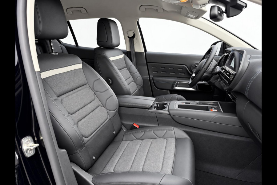 Citroën C5 Aircross 1.2 Hybrid Max Automaat Navigatie Apple Carplay Android Auto Parkeerhulp Adaptive Cruise Control Stoelverwarming Elektrische achterklep Full Led Climate Control
