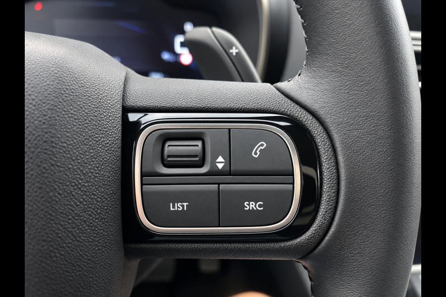 Citroën C5 Aircross 1.2 Hybrid Max Automaat Navigatie Apple Carplay Android Auto Parkeerhulp Adaptive Cruise Control Stoelverwarming Elektrische achterklep Full Led Climate Control