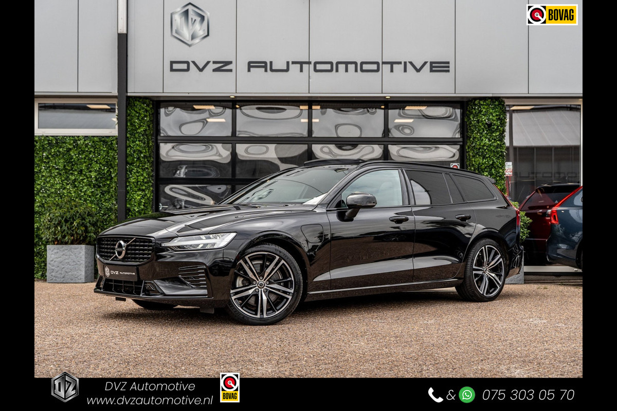 Volvo V60 2.0 T8 Recharge AWD R-Design 455 PK | Pano | 1e Eig. | SOH 96 % |
