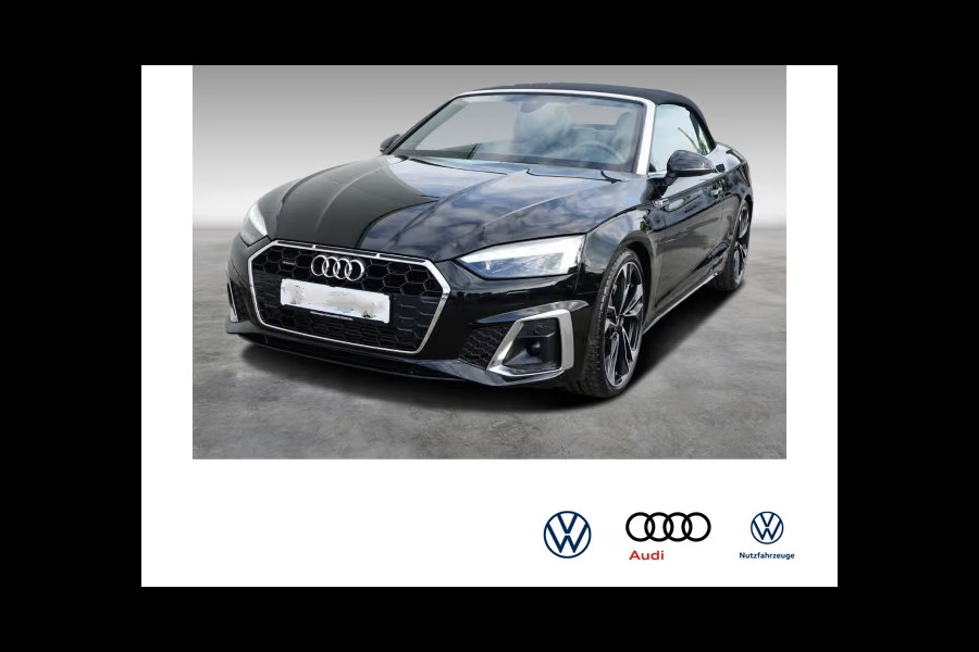 Audi A5 Cabriolet 45 TFSI Quattro S-LINE ** MATRIX, LEDER, VIRTUAL, NEKVERW, MASSAGE, ACC,  20-inch LMV ** 1e EIG - UNFALLFREI ** ** INFORMEER OOK NAAR ONZE AANTREKKELIJKE FINANCIAL-LEASE TARIEVEN **