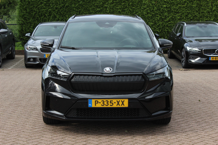 Škoda ENYAQ iV 60 Sportline / SoH 93,4% / Camera / Leder&Alcantara / Matrix LED / Keyless / 20'' / CarPlay / Stuur+Stoelverwarmd / DAB / Cruise Control