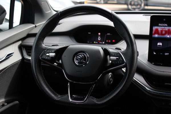 Škoda ENYAQ iV 60 Sportline / SoH 93,4% / Camera / Leder&Alcantara / Matrix LED / Keyless / 20'' / CarPlay / Stuur+Stoelverwarmd / DAB / Cruise Control