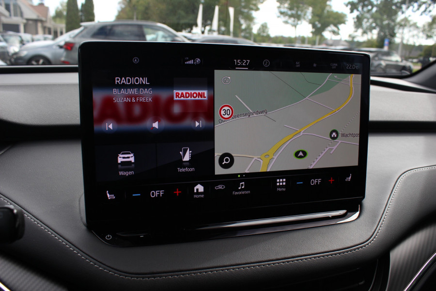 Škoda ENYAQ iV 60 Sportline / SoH 93,4% / Camera / Leder&Alcantara / Matrix LED / Keyless / 20'' / CarPlay / Stuur+Stoelverwarmd / DAB / Cruise Control