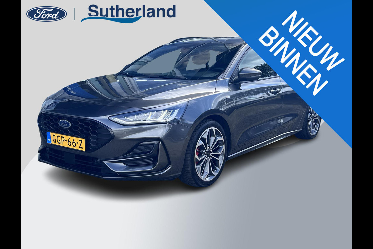 Ford FOCUS Wagon 1.0 EcoBoost Hybrid ST Line X Hybrid ST Line X 155pk Automaat | Driver Assistance Pack | Trekhaak afneembaar | AGR stoel | 18 inch Lichtmetaal | Winterpack | Bang&Olufsen | Elektrsiche achterklep