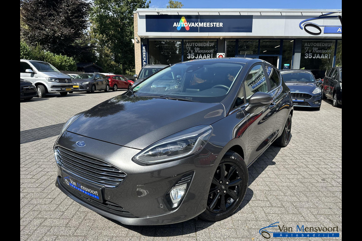 Ford Fiesta 1.0 EcoBoost 100PK Titanium FullLED|ACC|CarPlay|B&O|Camera|Keyless|BLIS