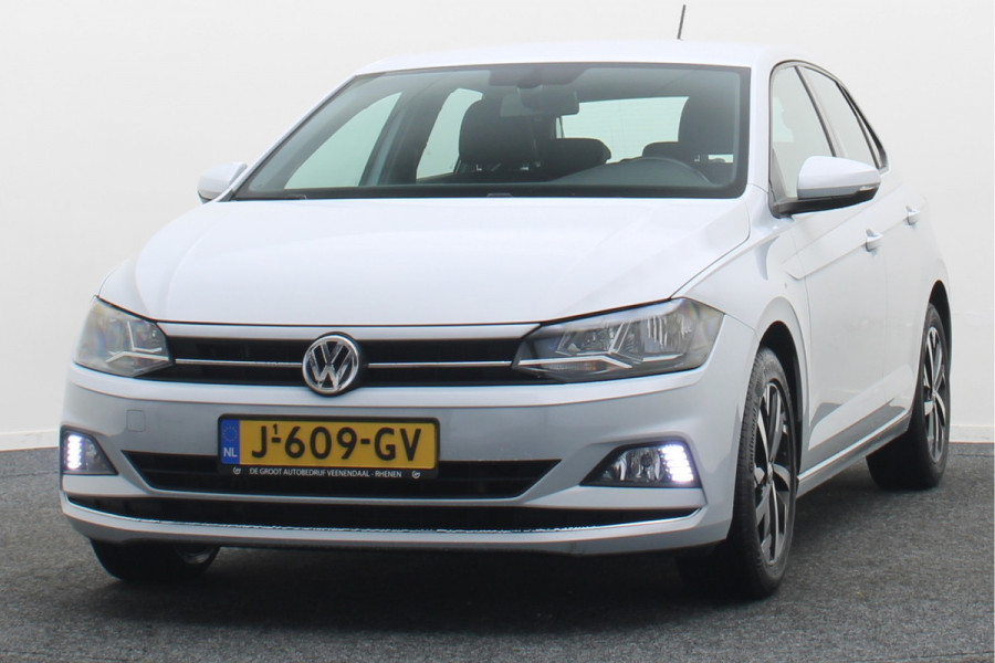 Volkswagen Polo 1.0 TSI Highline Leder/Stof, ACC, Apple Carplay, Climate, Sportonderstel, DAB, 16''