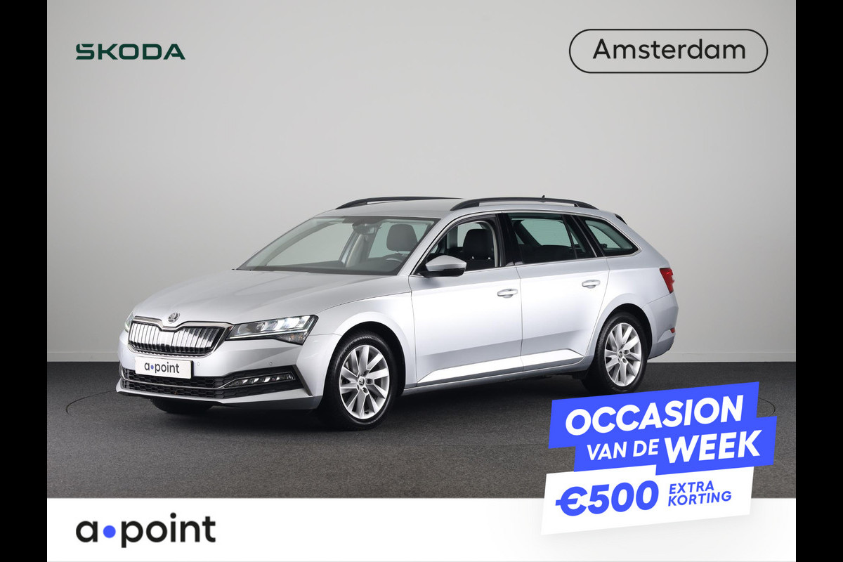 Škoda Superb Combi 1.5 TSI iV 218pk DSG Business Edition | Navigatie | Parkeersensoren | Stoelverwarming | Keyless entry |