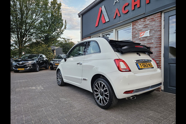 Fiat 500 1.2 Rockstar Cabrio! Automaat! Leuke/Nette Auto! Xenon! Leer! Airco/Clima! Cruise Control!