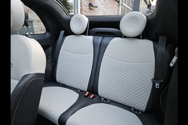 Fiat 500 1.2 Rockstar Cabrio! Automaat! Leuke/Nette Auto! Xenon! Leer! Airco/Clima! Cruise Control!