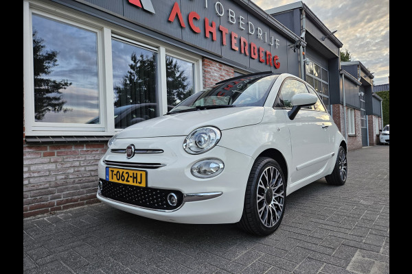 Fiat 500 1.2 Rockstar Cabrio! Automaat! Leuke/Nette Auto! Xenon! Leer! Airco/Clima! Cruise Control!
