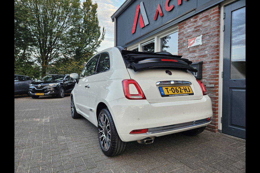 Fiat 500 1.2 Rockstar Cabrio! Automaat! Leuke/Nette Auto! Xenon! Leer! Airco/Clima! Cruise Control!
