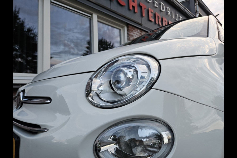 Fiat 500 1.2 Rockstar Cabrio! Automaat! Leuke/Nette Auto! Xenon! Leer! Airco/Clima! Cruise Control!