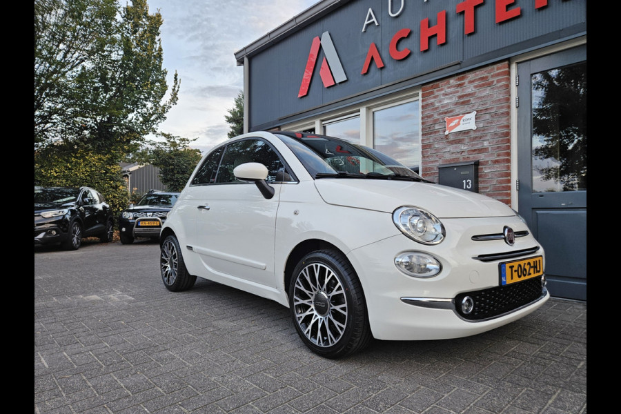 Fiat 500 1.2 Rockstar Cabrio! Automaat! Leuke/Nette Auto! Xenon! Leer! Airco/Clima! Cruise Control!
