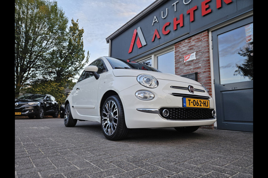 Fiat 500 1.2 Rockstar Cabrio! Automaat! Leuke/Nette Auto! Xenon! Leer! Airco/Clima! Cruise Control!