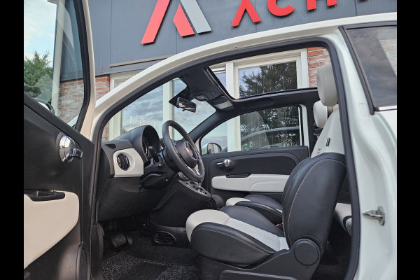 Fiat 500 1.2 Rockstar Cabrio! Automaat! Leuke/Nette Auto! Xenon! Leer! Airco/Clima! Cruise Control!