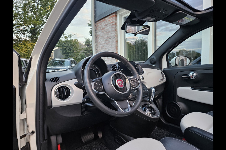 Fiat 500 1.2 Rockstar Cabrio! Automaat! Leuke/Nette Auto! Xenon! Leer! Airco/Clima! Cruise Control!