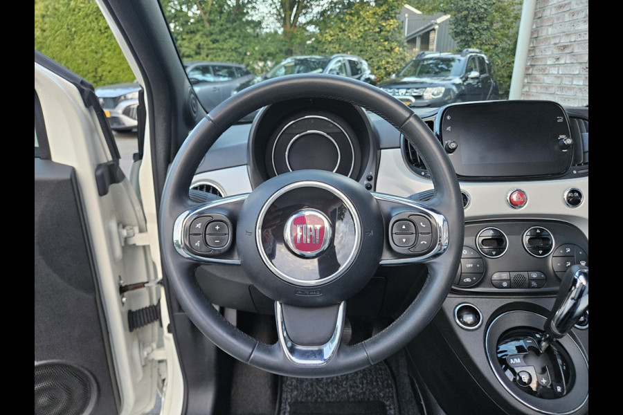 Fiat 500 1.2 Rockstar Cabrio! Automaat! Leuke/Nette Auto! Xenon! Leer! Airco/Clima! Cruise Control!