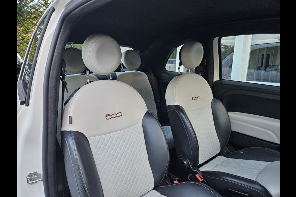 Fiat 500 1.2 Rockstar Cabrio! Automaat! Leuke/Nette Auto! Xenon! Leer! Airco/Clima! Cruise Control!
