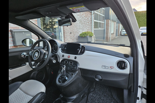 Fiat 500 1.2 Rockstar Cabrio! Automaat! Leuke/Nette Auto! Xenon! Leer! Airco/Clima! Cruise Control!