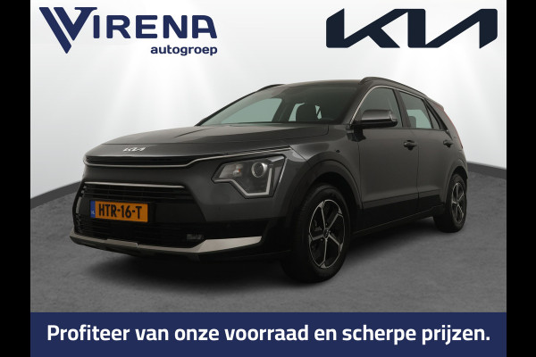 Kia Niro 1.6 GDi Hybrid DynamicLine - Climate Control - Adaptieve Cruise Control - Lichtmetalen Velgen - Navigatie - Fabrieksgarantie tot 05-2032