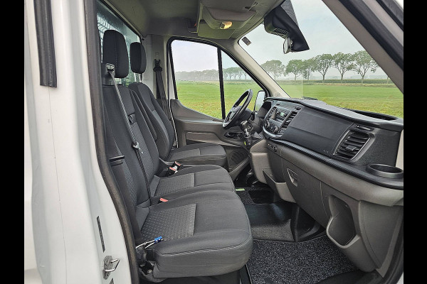 Ford Transit 330 2.0 L2H1 Open Laadbak Cruise control, Airco, Enkele cabine, 130Pk, 1e Eigenaar, Onderhouds-Historie, 3-Zits