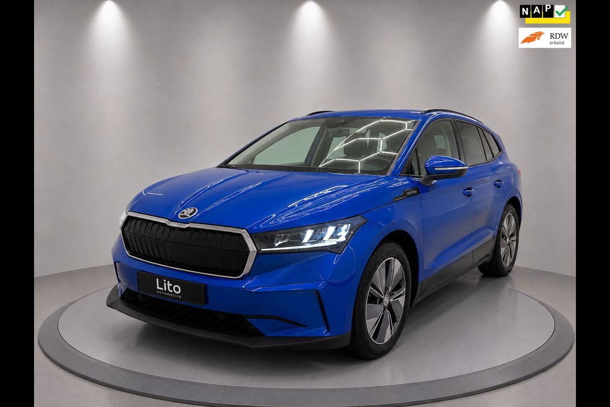 Škoda ENYAQ iV 60|1/2 LEDER|NAVI|AIRCO|NL-AUTO|NAP|ELECTRIC|
