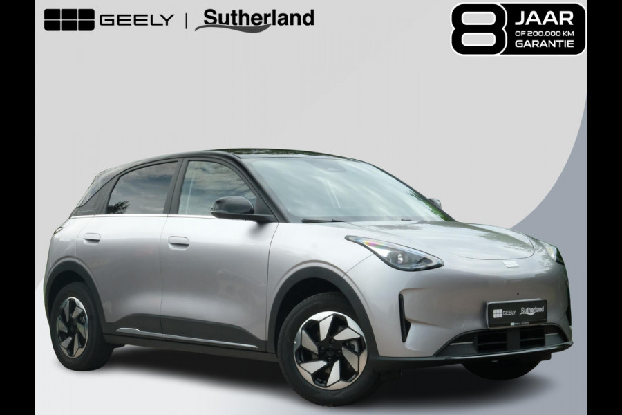 GEELY E2 Ultra 47 kWh 115 PK | Pre-order nu ! | 345 Km actieradius | Verwarmbare Voorstoelen & Stuurwiel | 540° Panoramische Camera | Elektrisch bedienbare achterklep | Draadloze Oplader Voor Smartphone