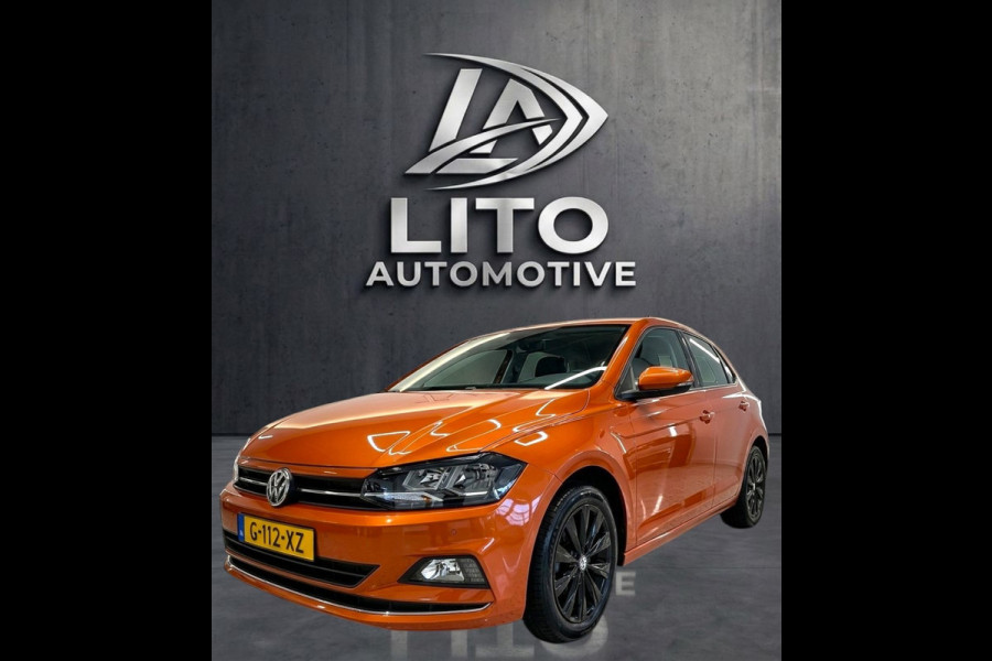Volkswagen Polo 1.0 TSI Highline|ORANGE|HIGHLINE|VIRITUEEL|AUTOMAAT|NAVI|AIRCO|NL|