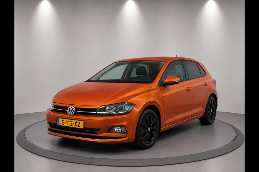 Volkswagen Polo 1.0 TSI Highline|ORANGE|HIGHLINE|VIRITUEEL|AUTOMAAT|NAVI|AIRCO|NL|