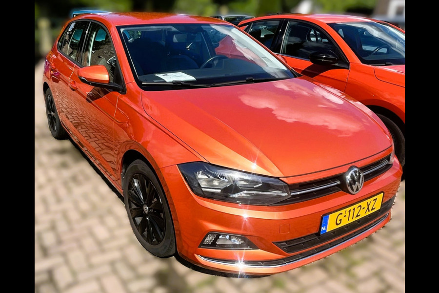 Volkswagen Polo 1.0 TSI Highline|ORANGE|HIGHLINE|VIRITUEEL|AUTOMAAT|NAVI|AIRCO|NL|