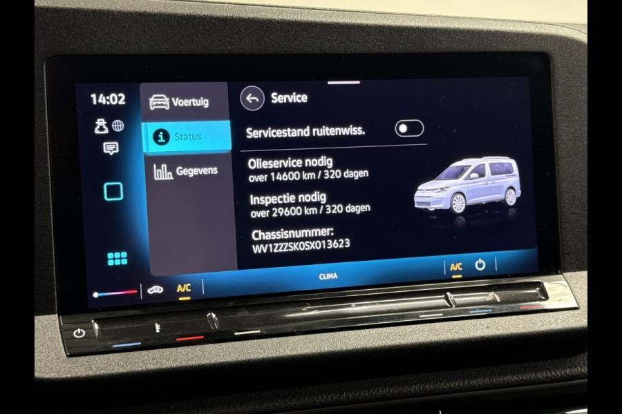 Volkswagen Caddy Cargo Maxi 2.0 TDI Aut. Style Airco Carplay Adaptive Cruise Control PDC VA Camera Trekhaak 17" LM Velgen