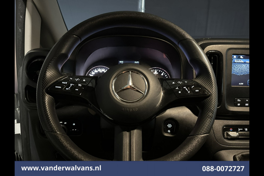 Mercedes-Benz Vito 116 CDI 164pk 2025 Model L2H1 Euro6 Airco | Camera | Navigatie | Adaptieve Cruisecontrol Stoelverwarming, Parkeersensoren, Bijrijdersbank