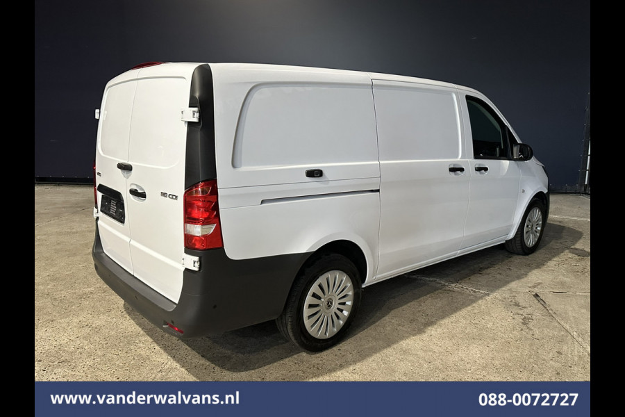 Mercedes-Benz Vito 116 CDI 164pk 2025 Model L2H1 Euro6 Airco | Camera | Navigatie | Adaptieve Cruisecontrol Stoelverwarming, Parkeersensoren, Bijrijdersbank
