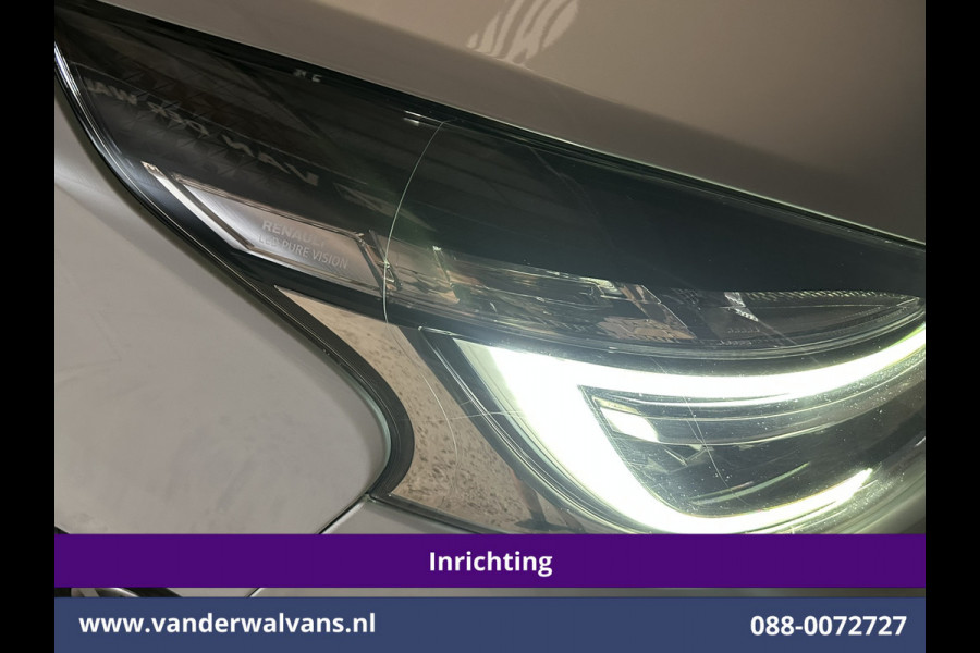 Renault Trafic 2.0 dCi 120pk L2H1 Inrichting Euro6 Airco | Omvormer | Camera | Navigatie | LED | Imperiaal Trekhaak, Cruisecontrol, Parkeersensoren, Bijrijdersbank